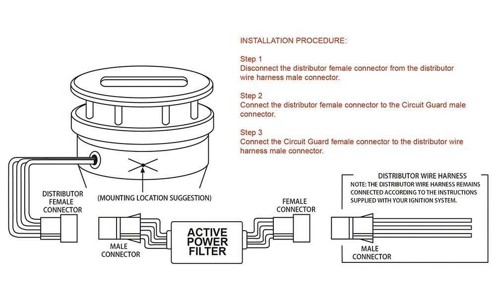 mallory unilite distributor wiring diagram