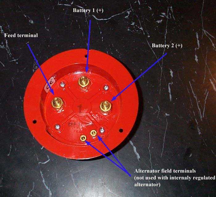 marine dual battery switch wiring diagram