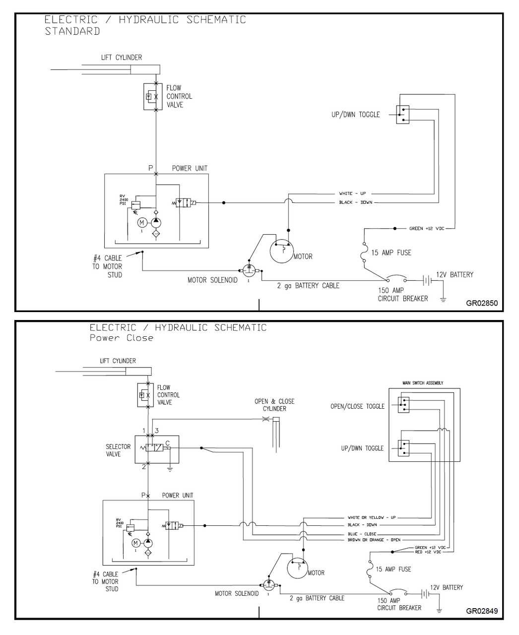 maxon liftgate wiring diagram