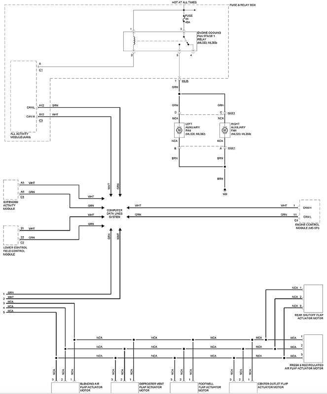 mercedes wiring diagram