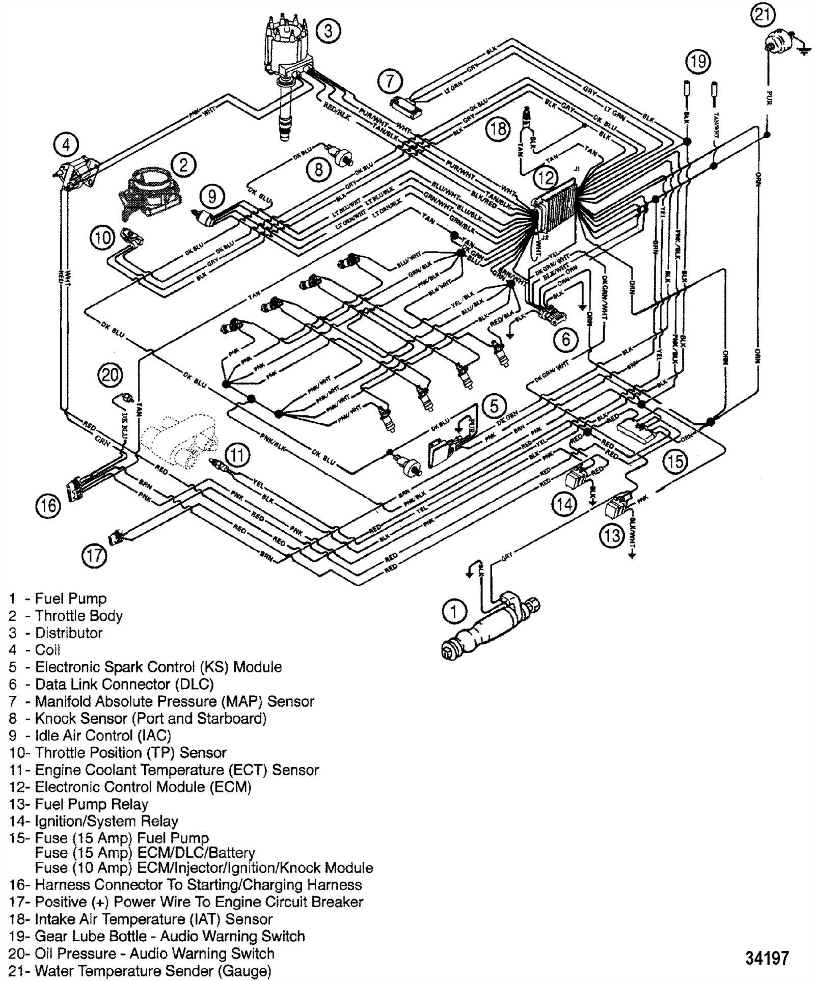 mercruiser wiring diagram