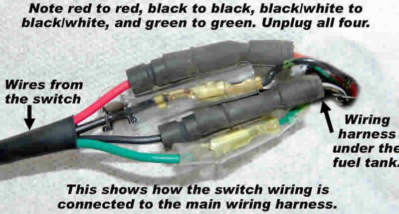 motorcycle ignition switch wiring diagram