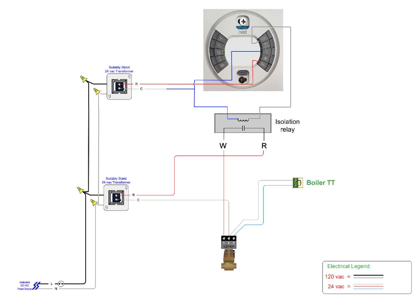 oil burner wiring diagram