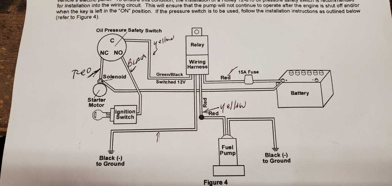 oil pressure sensor wiring diagram