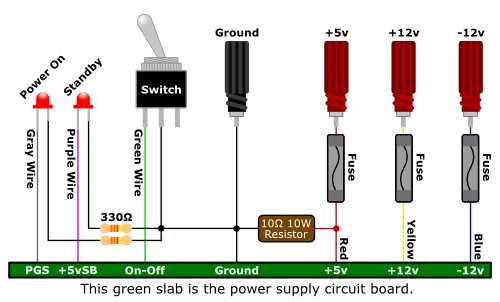 power supply wiring diagram