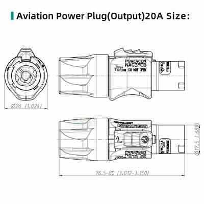 powercon wiring diagram