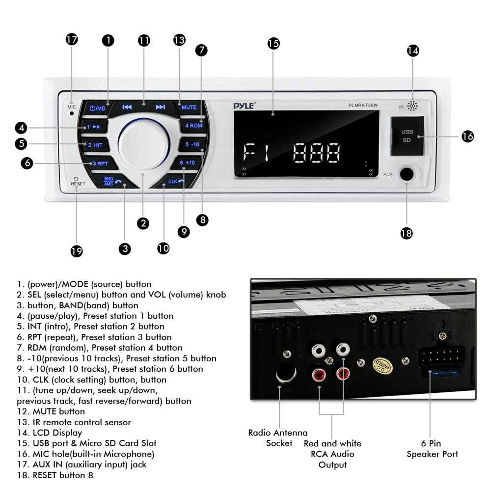 pyle marine radio wiring diagram