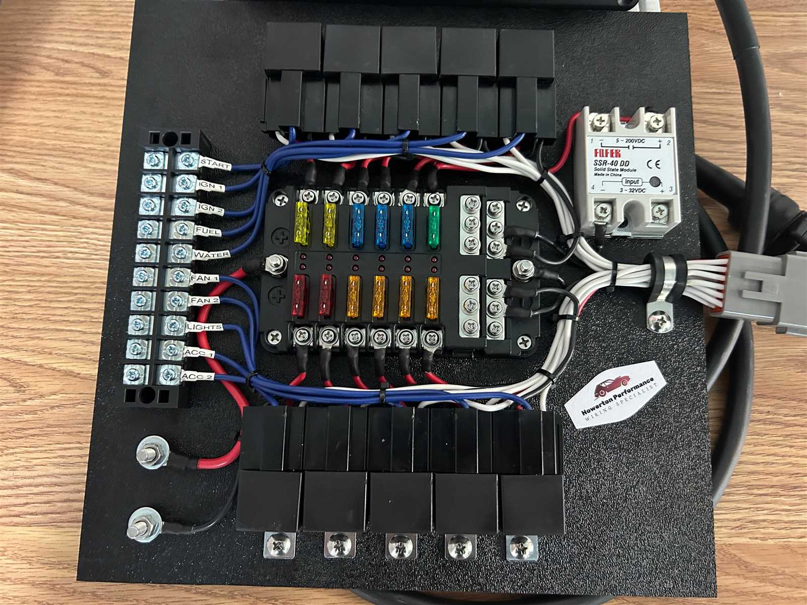 race car wiring diagram