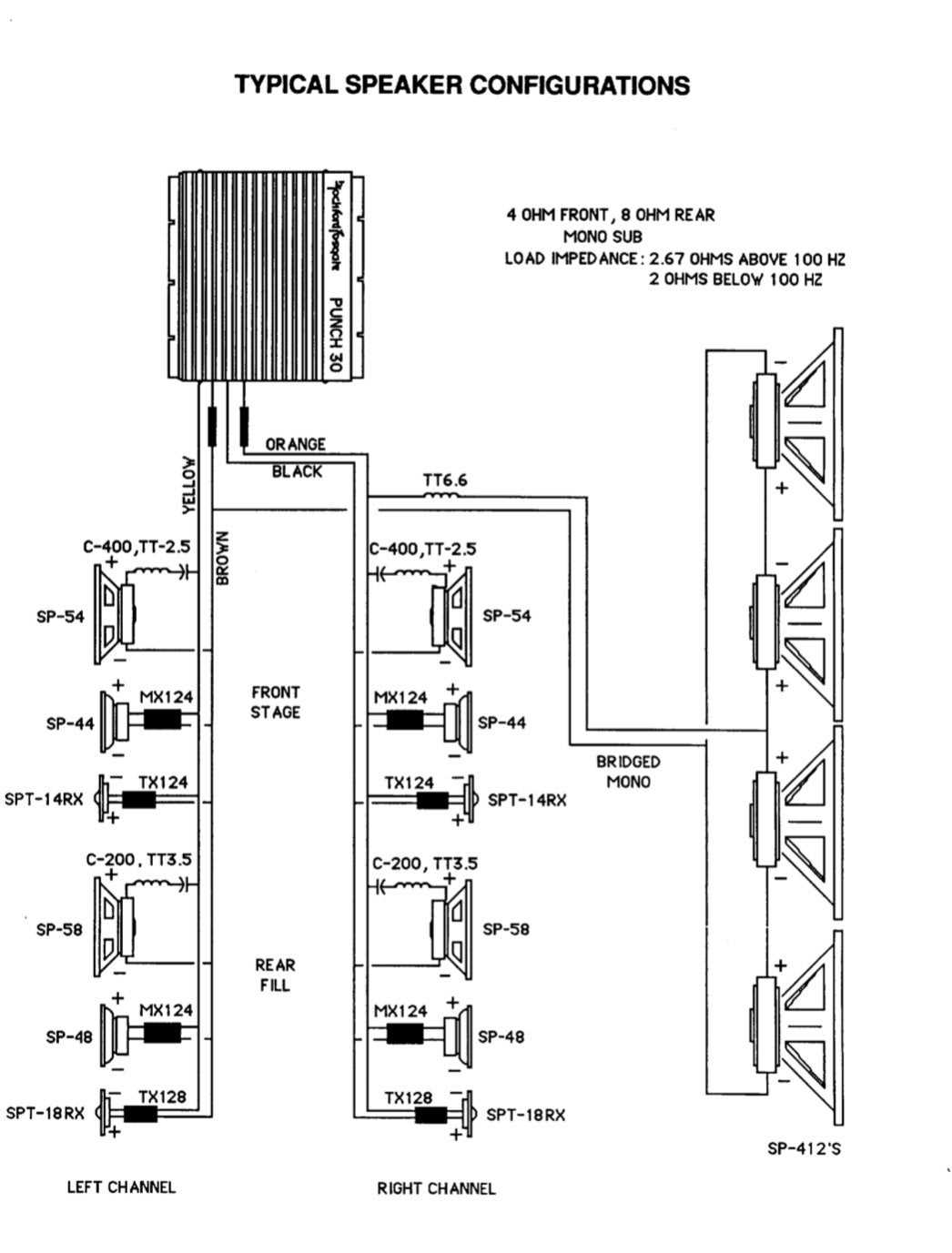 rockford fosgate amp wiring diagram