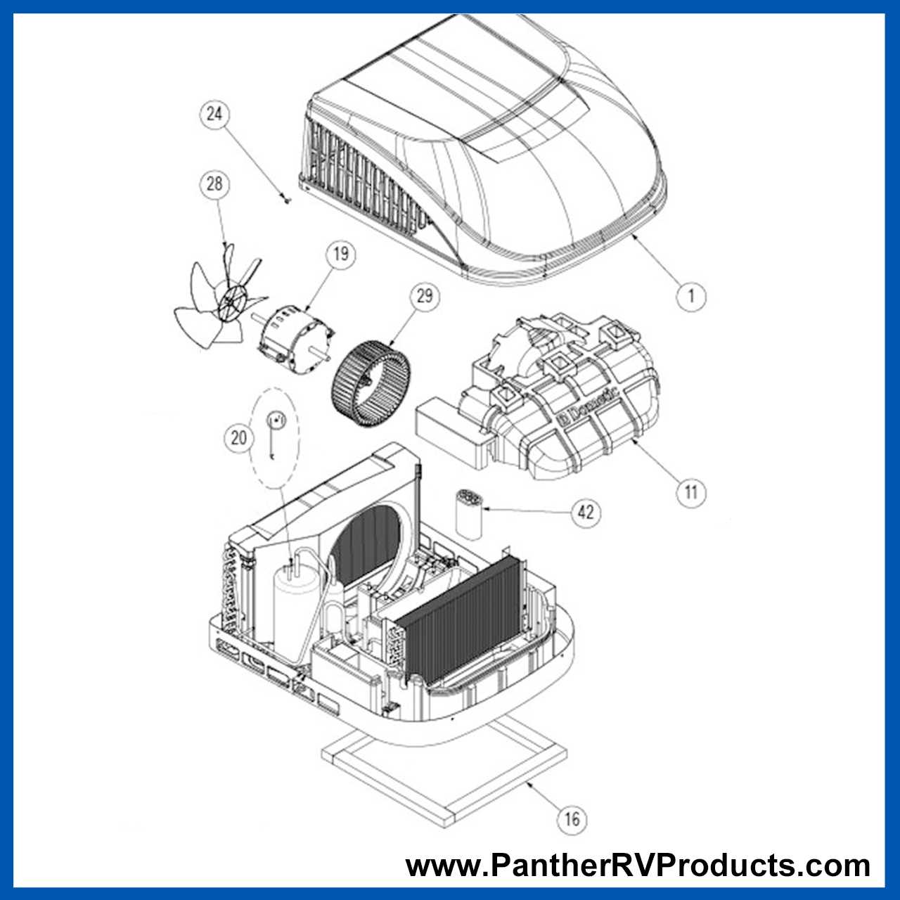 rv ac capacitor wiring diagram