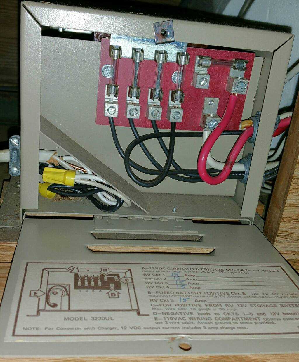 rv power converter wiring diagram