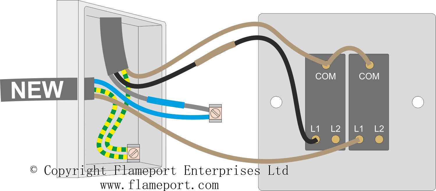 simple wiring diagram for light switch