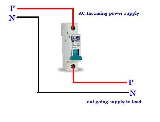 single pole wiring diagram