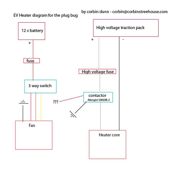 space heater wiring diagram