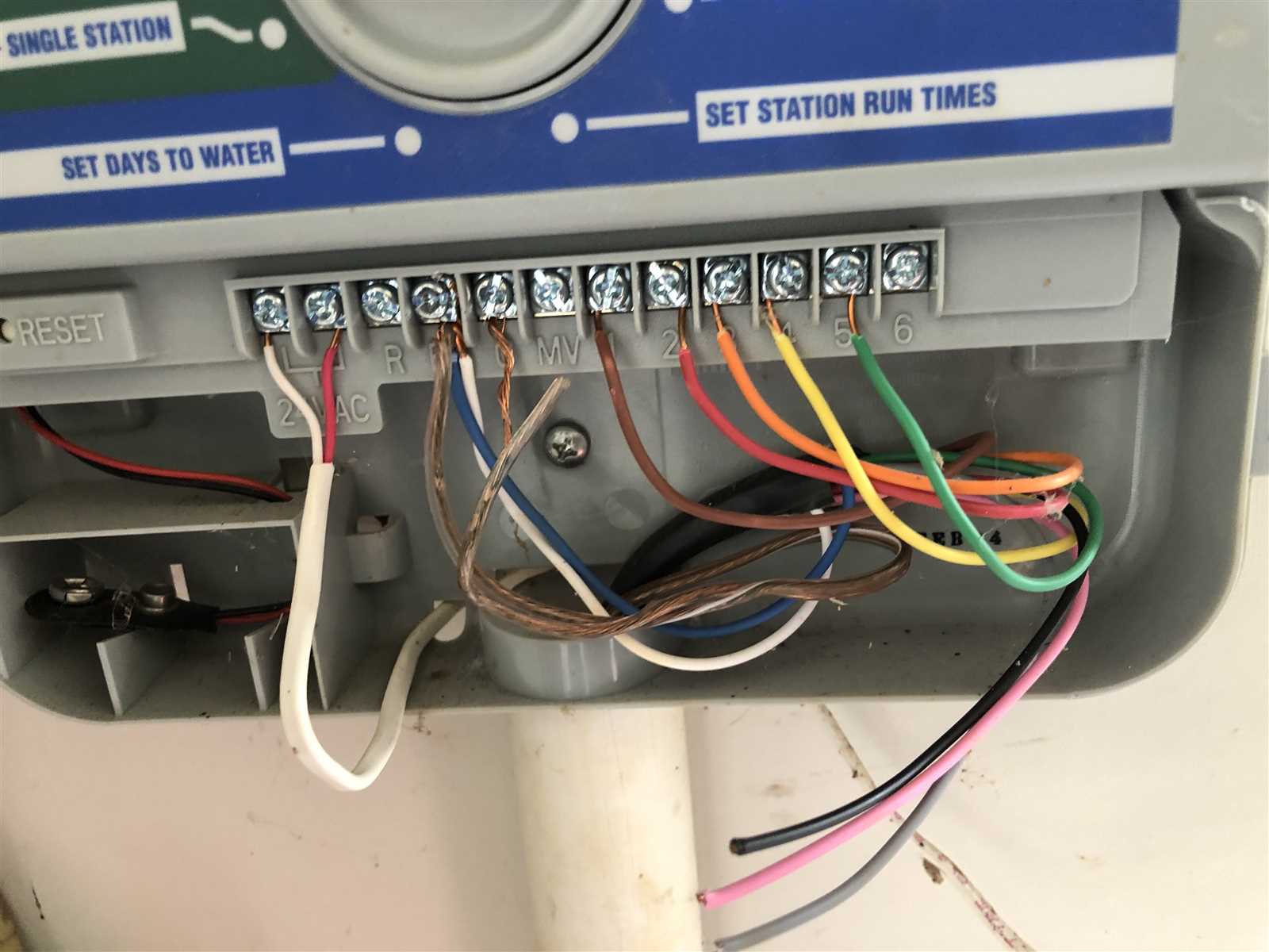 sprinkler system wiring diagram