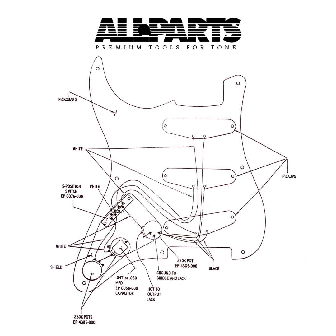 stratocaster wiring diagram