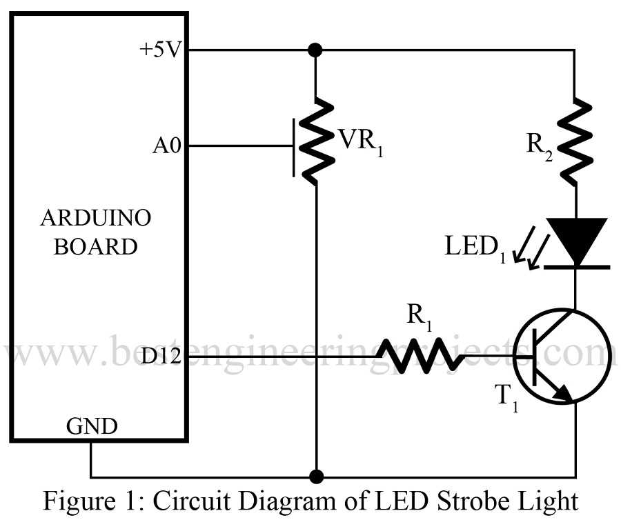 strobe light wiring diagram