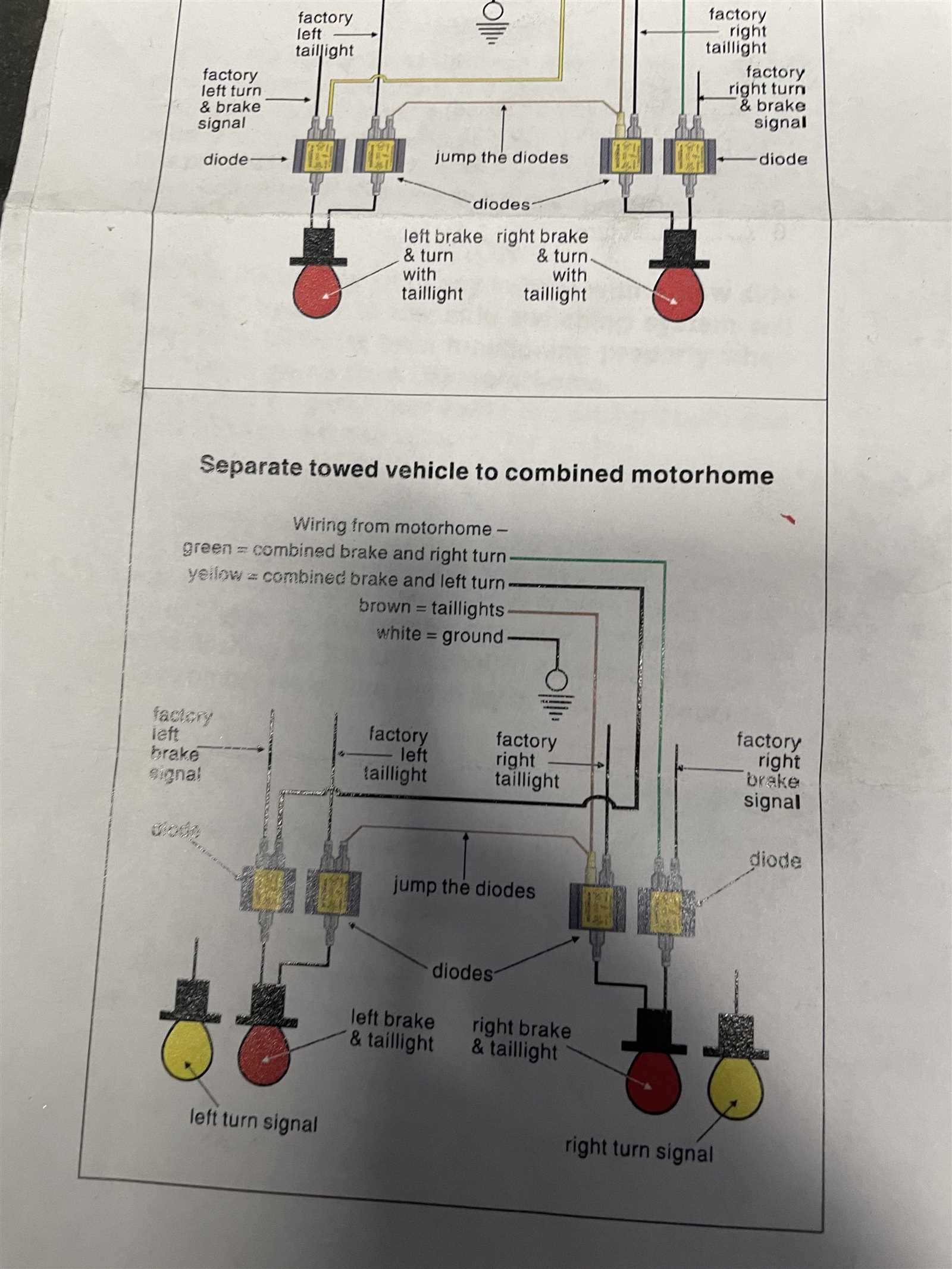 taillight wiring diagram