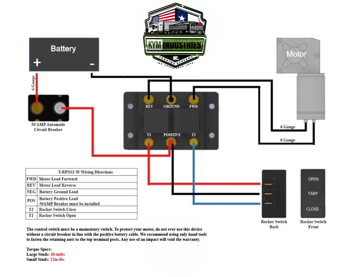 tarp switch wiring diagram