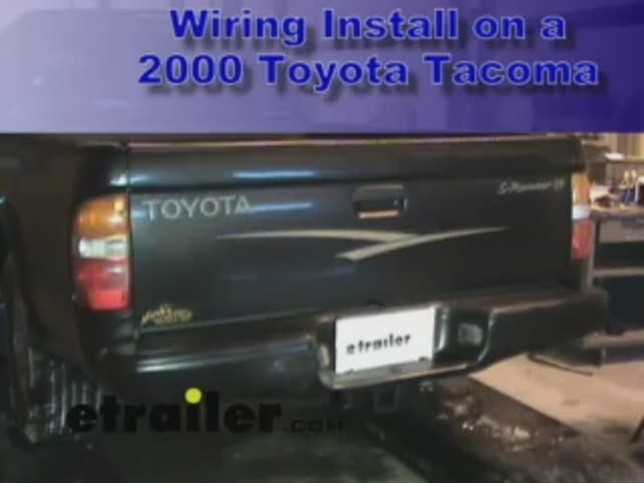 toyota tacoma tail light wiring diagram