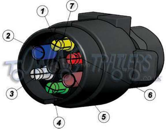 trailer 6 pin wiring diagram