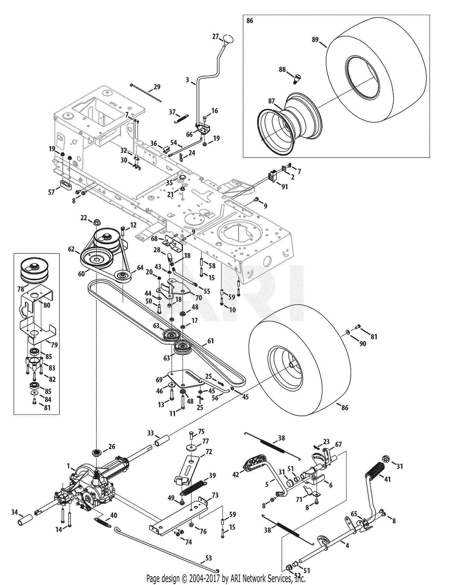 troy bilt pony solenoid wiring diagram