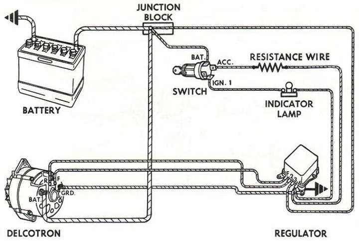 voltage regulator wiring diagram ford