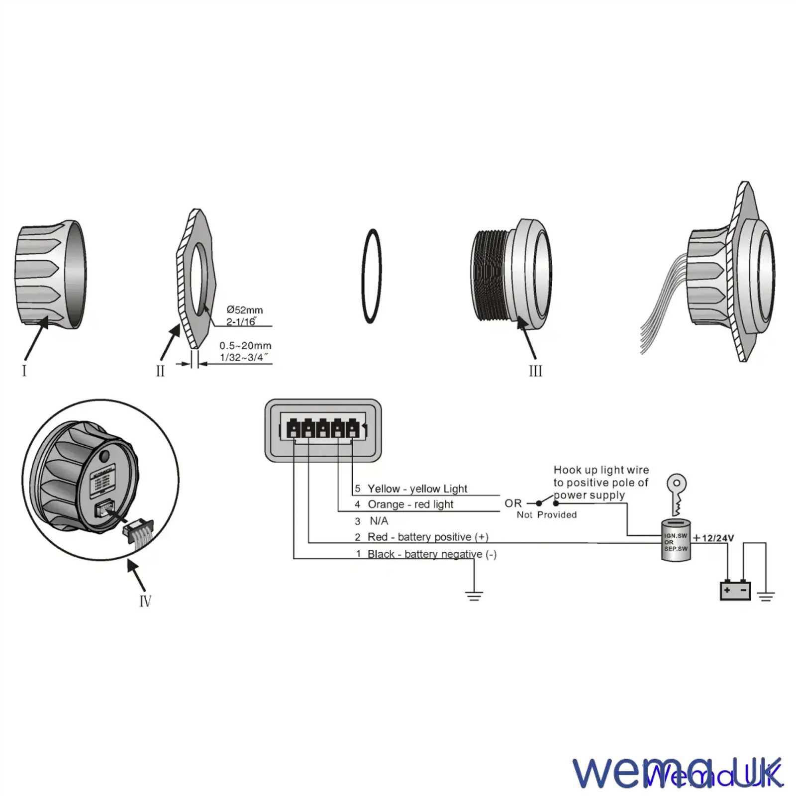 voltmeter wiring diagram