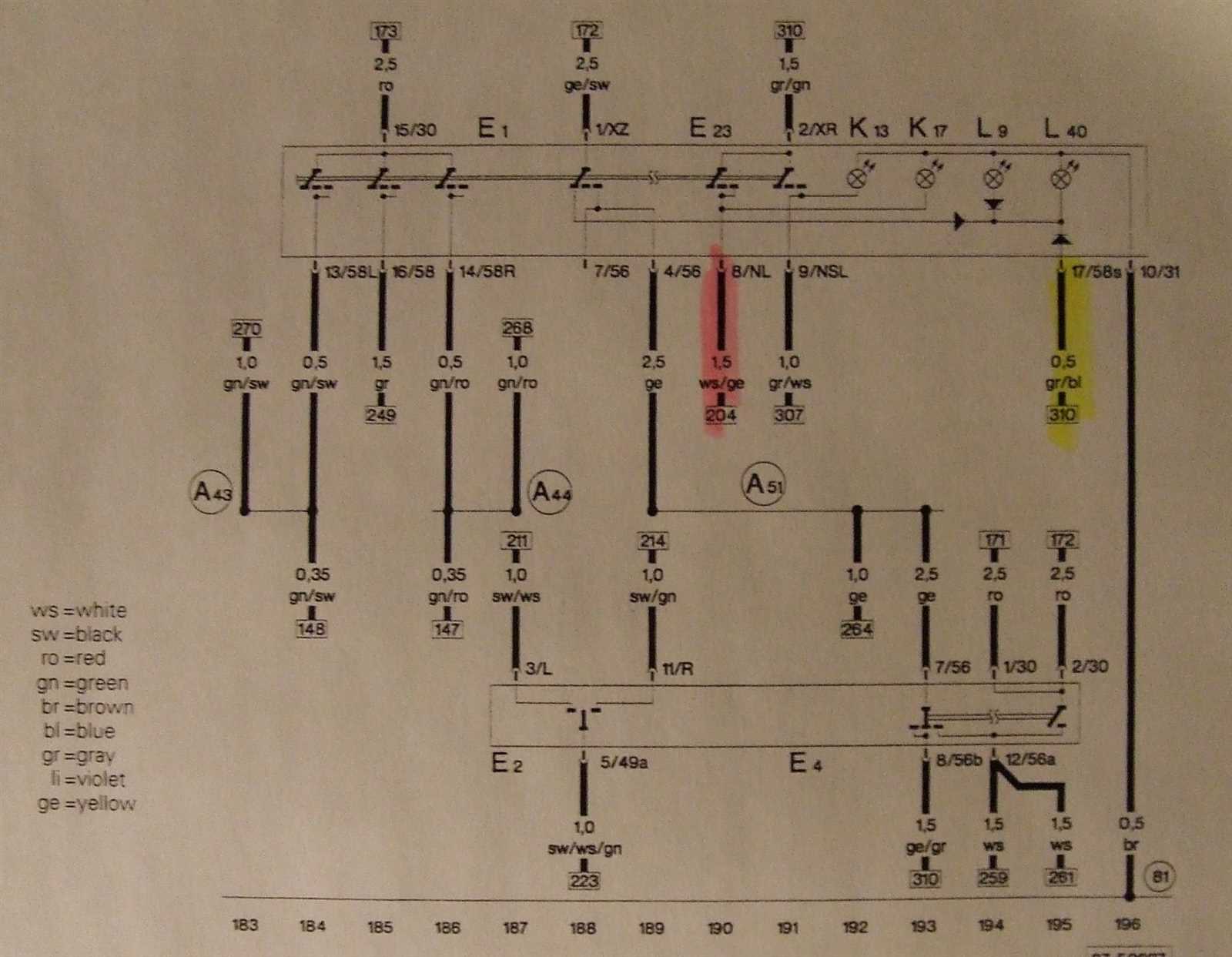 vw headlight switch wiring diagram