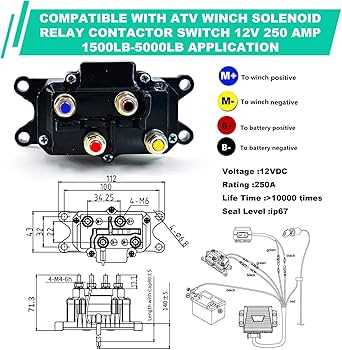 warn a2000 winch wiring diagram