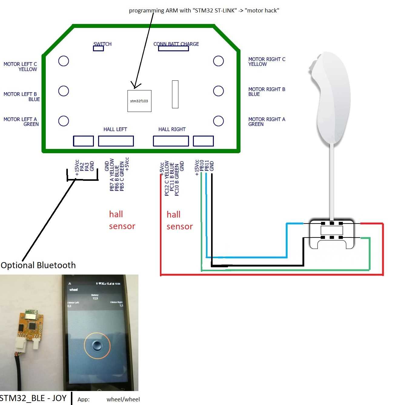 wire hoverboard wiring diagram