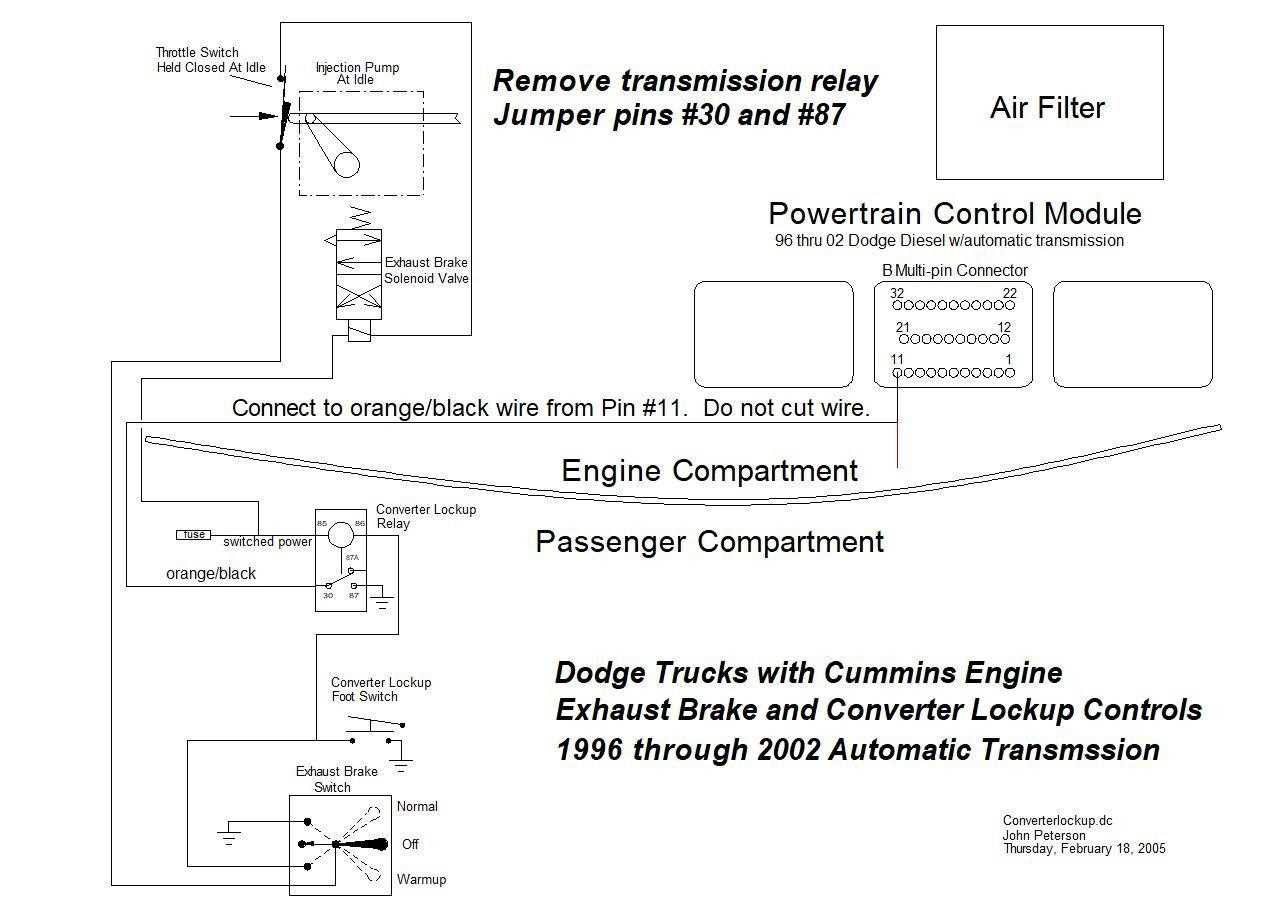 wireing diagram 2005 dodge 2500 cummings throddle control