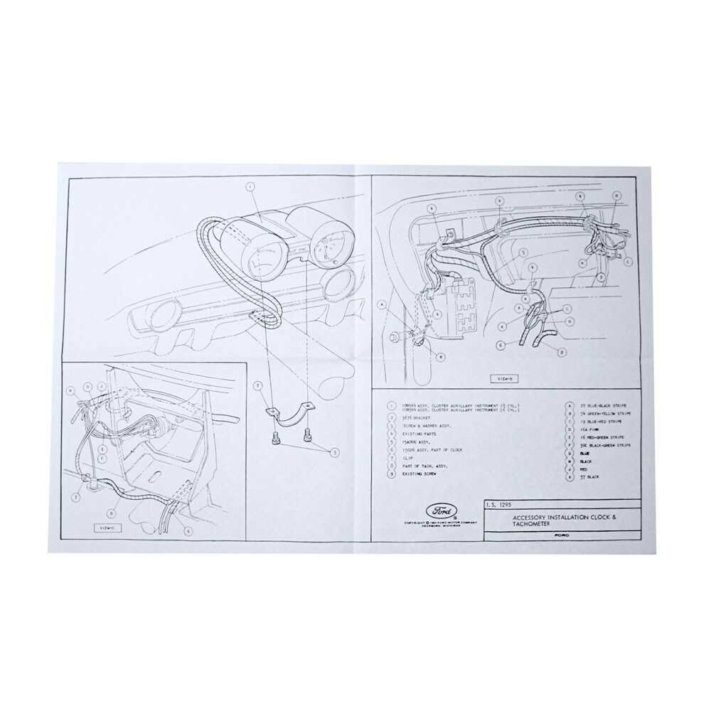 wiring diagram 1965 mustang