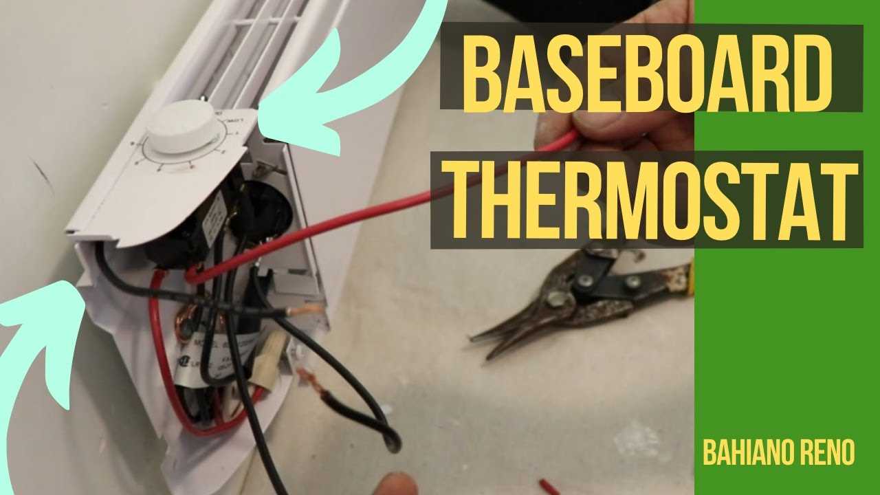 wiring diagram baseboard heater thermostat