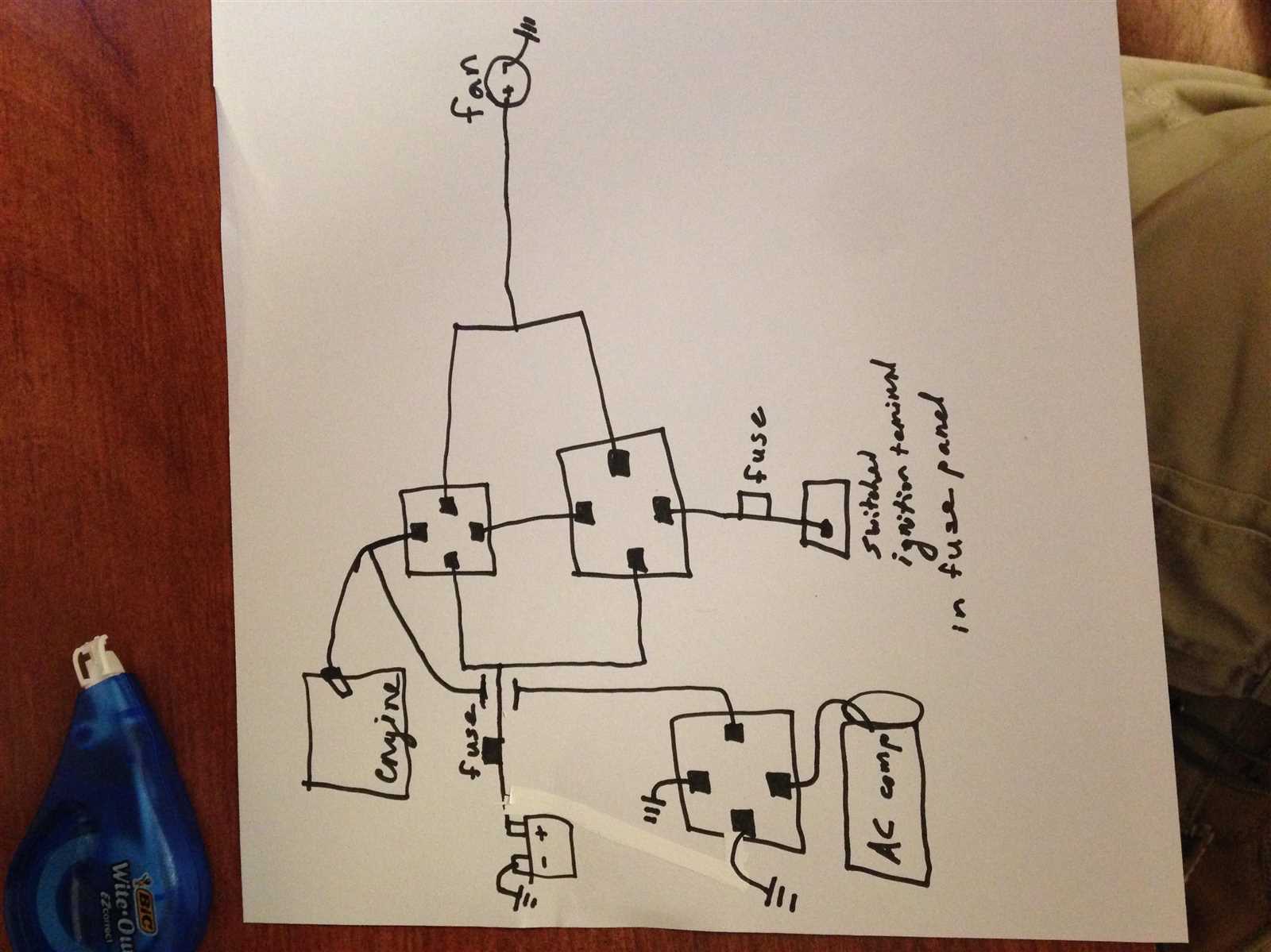 wiring diagram electric fan