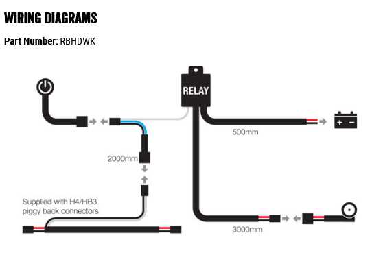 wiring diagram for a led light bar