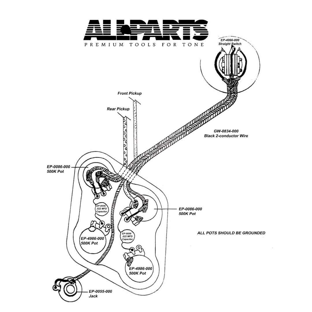 wiring diagram for epiphone les paul