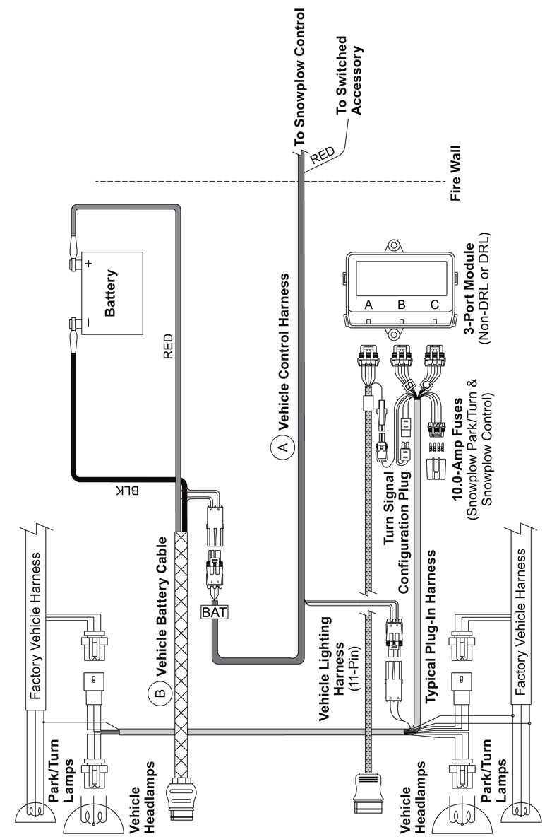 wiring diagram for snow plow