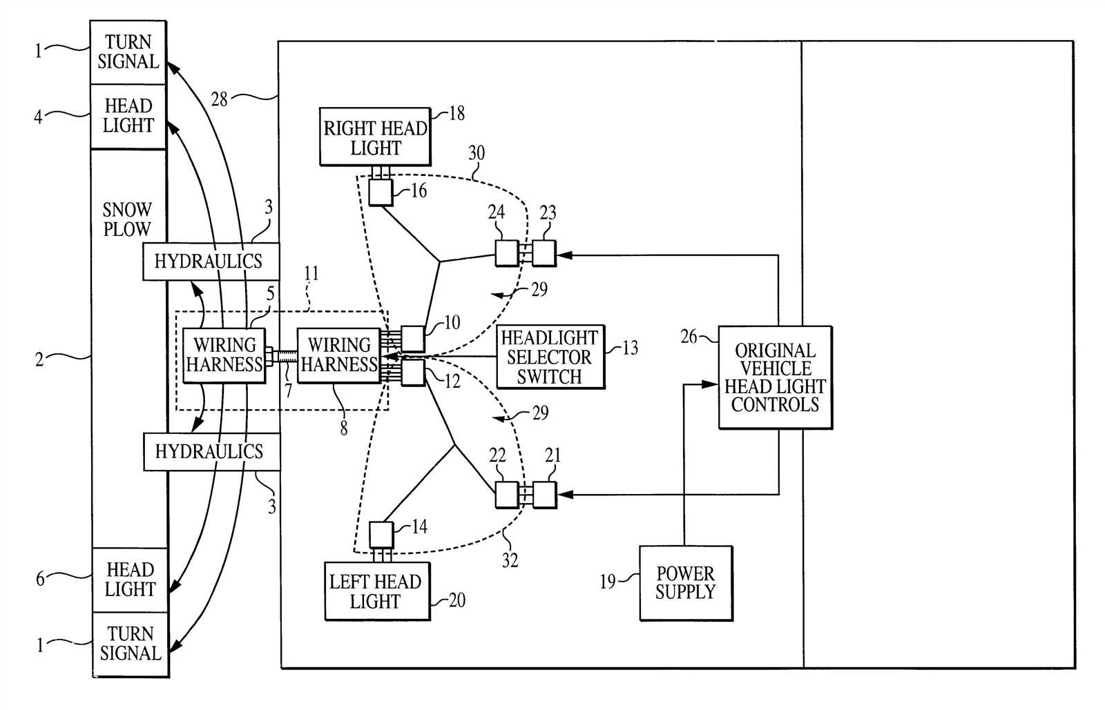 wiring diagram for snow plow