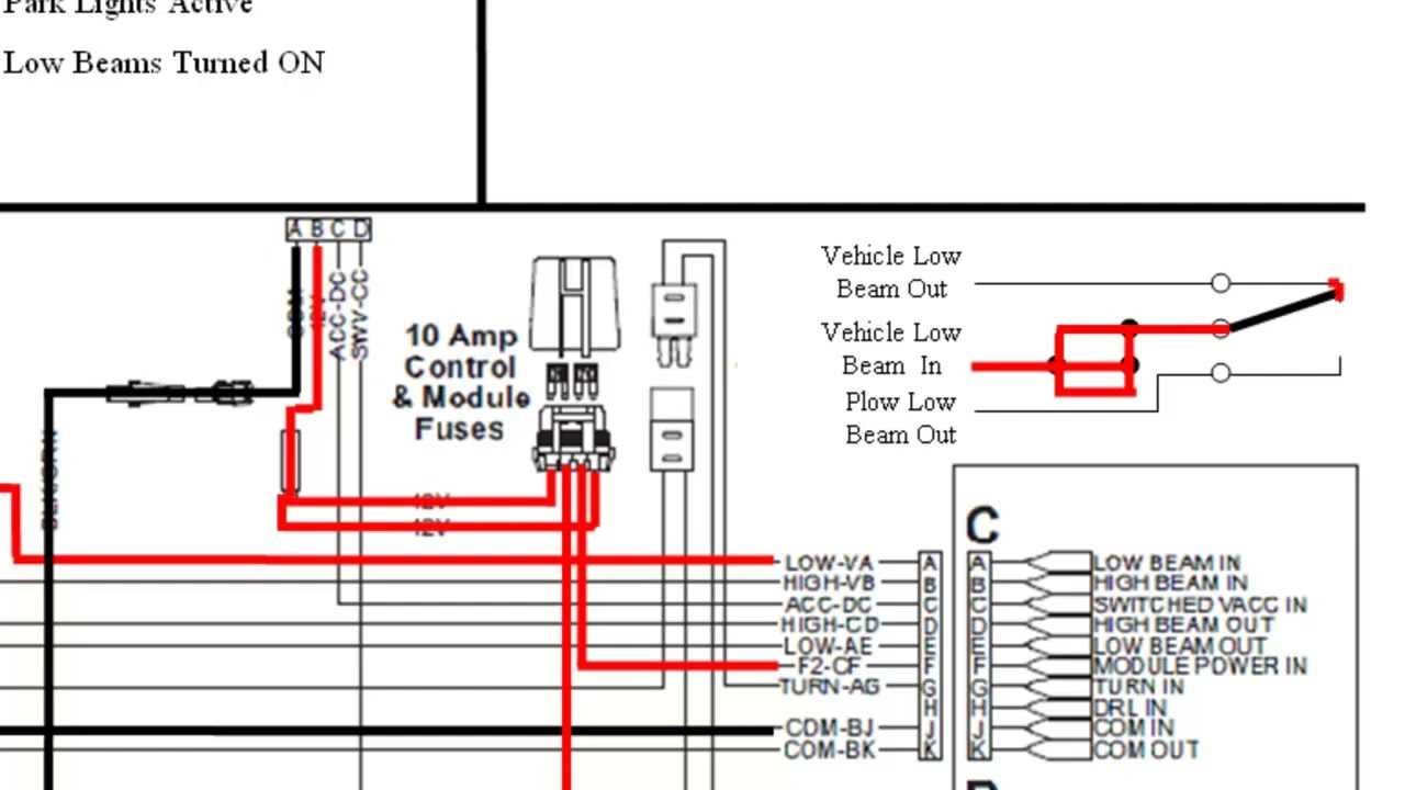 wiring diagram for snow plow