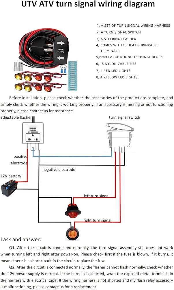 wiring diagram for turn signals