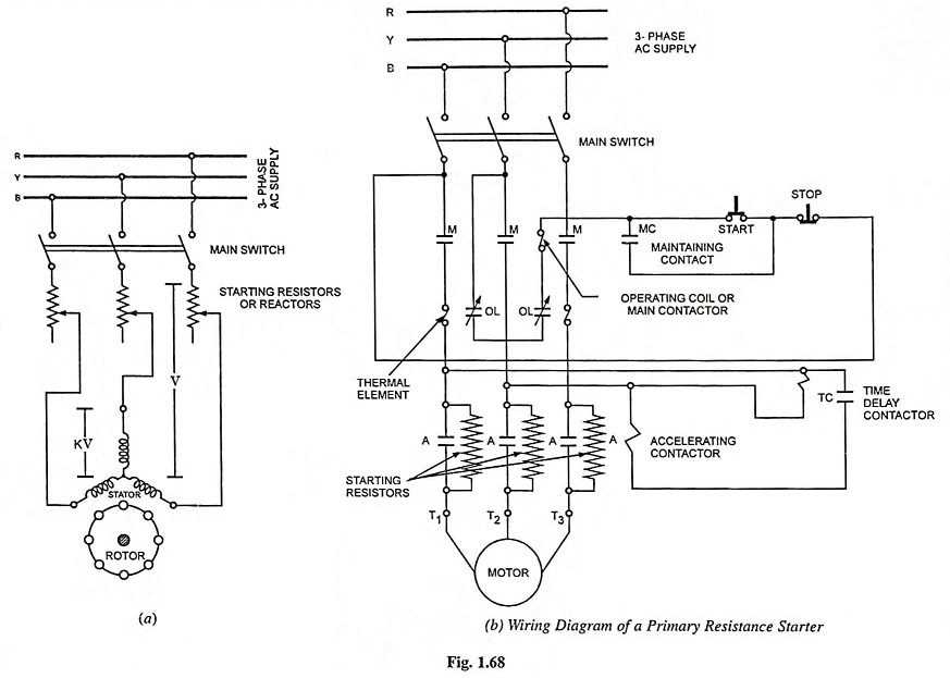 wiring diagram of motor