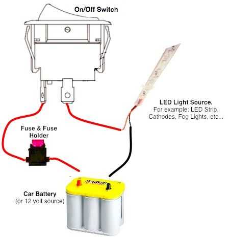 wiring diagram toggle switch