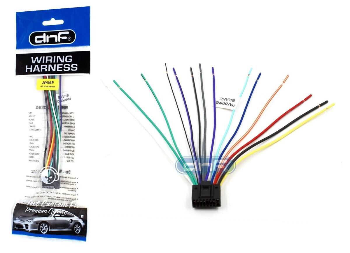 wiring harness diagram for jvc car stereo