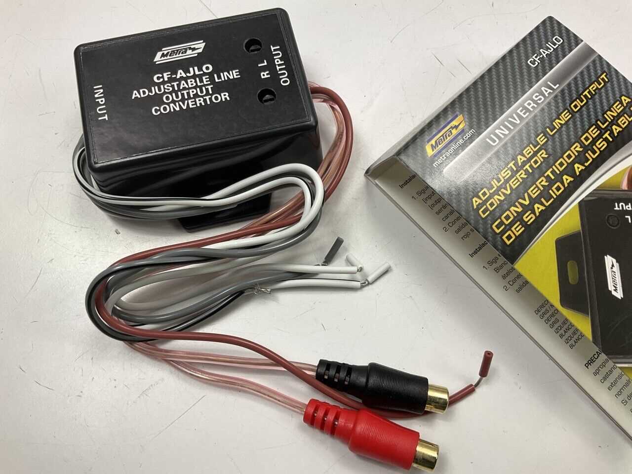 wiring harness metra line output converter diagram