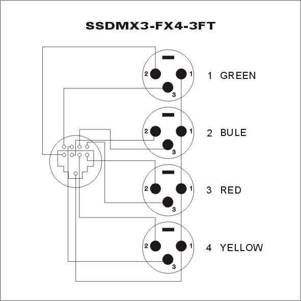 xlr to xlr wiring diagram