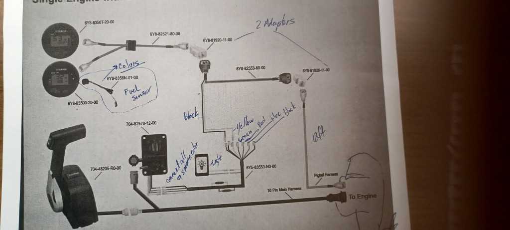 yamaha tachometer wiring diagram