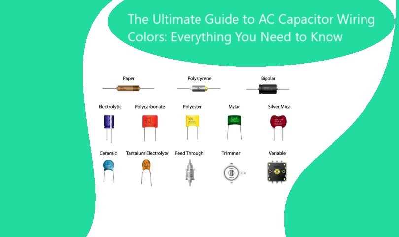 ac capacitor diagram wiring