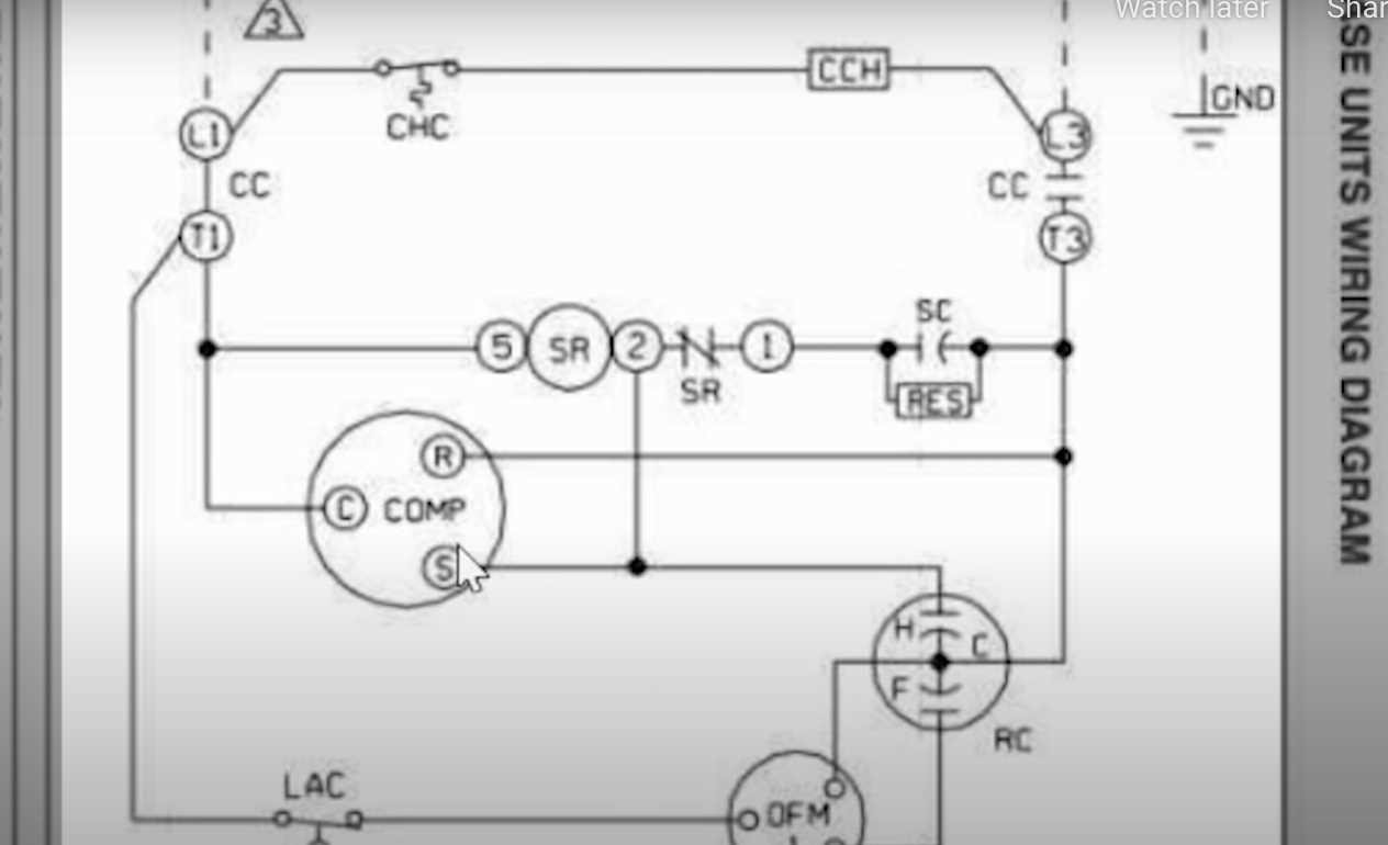 ac capacitor diagram wiring