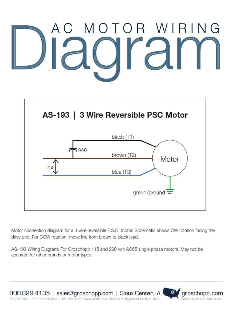 3 phase motor wiring diagram 3 wire